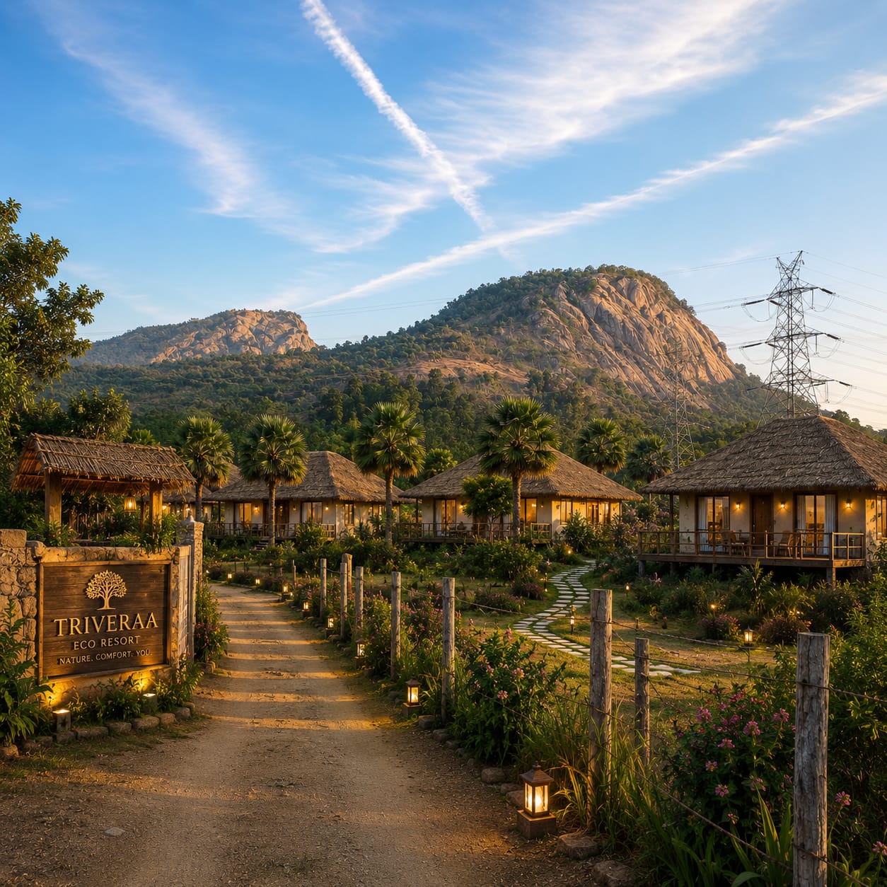 Glamping tents